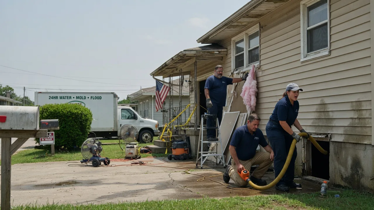 Water Damage Repair in Cropsey, IL near me